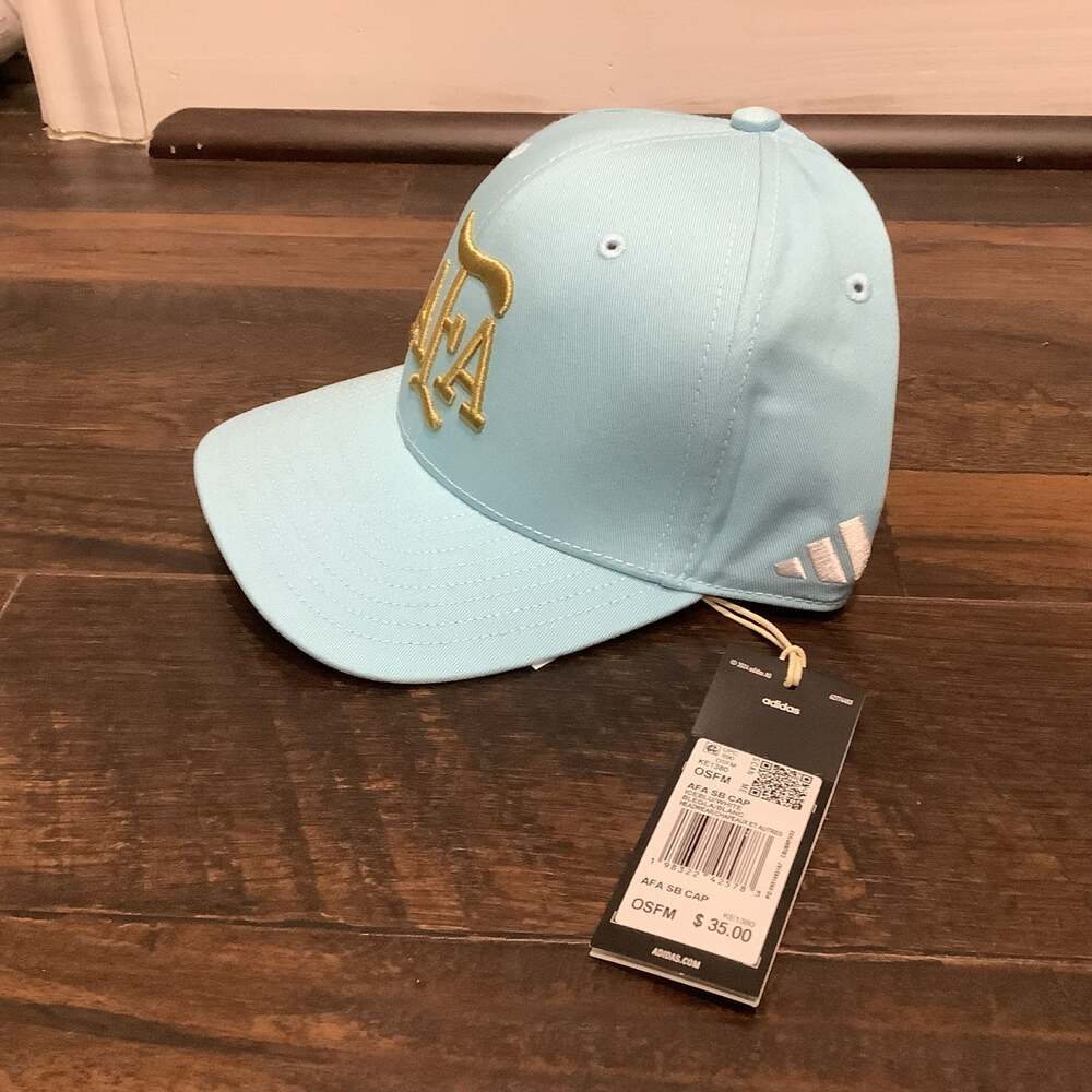 Adidas AFA Argentina 2026 Federation Snapback Cap Ice Blue - Picture 4 of 9